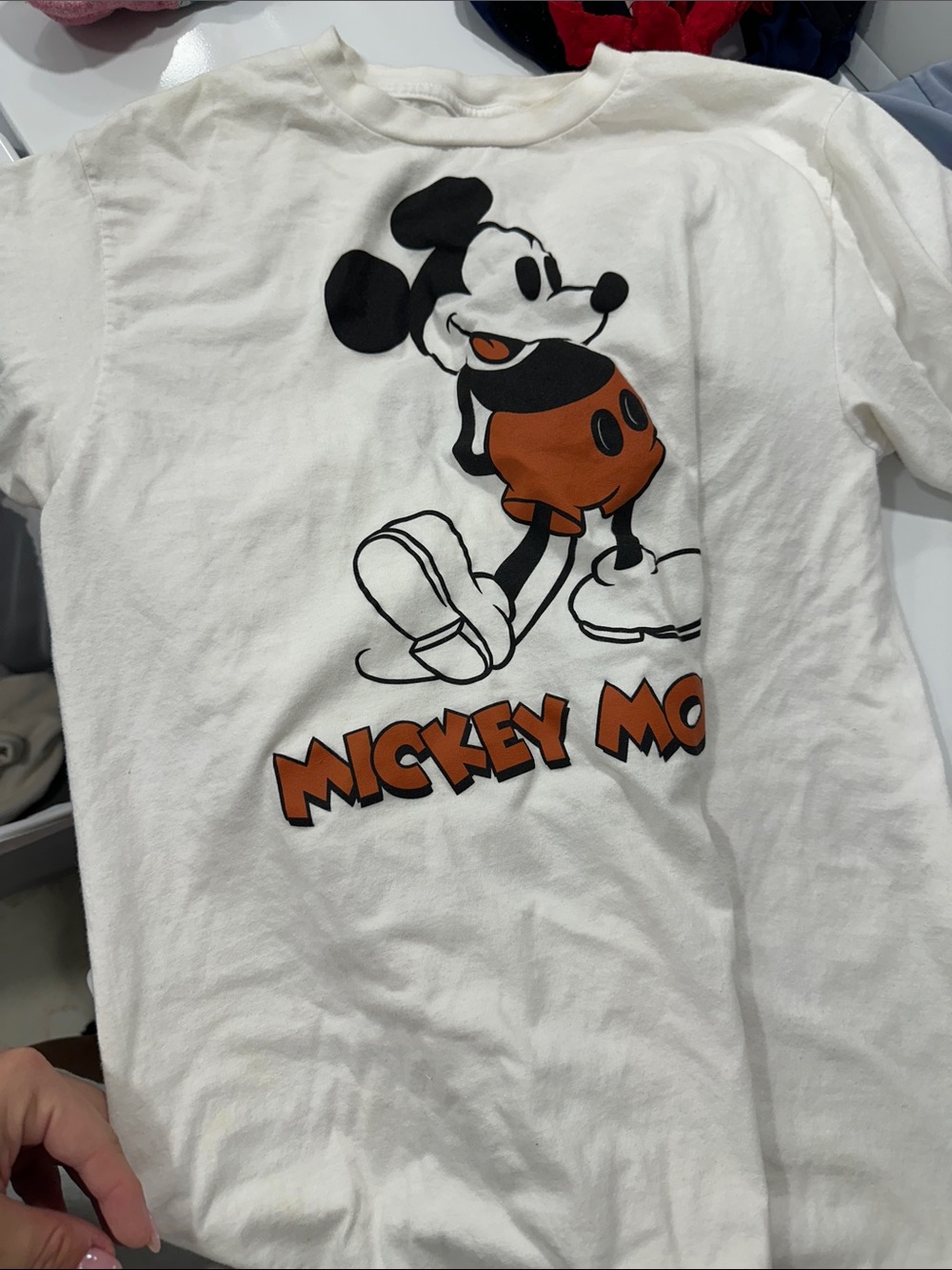Adult unisex Disney Mickey Mouse tshirt size  M